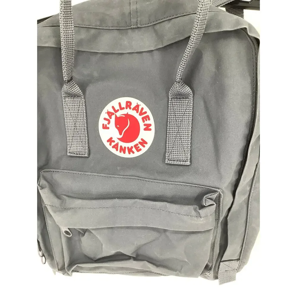 Fjallraven Women's Super Grey Kanken 16L Outdoor Work Travel Backpack I31-16